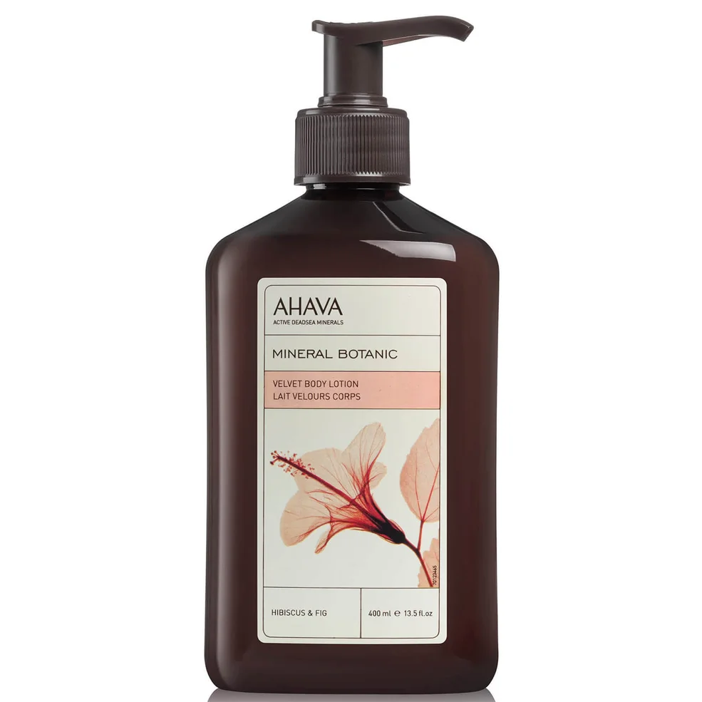 AHAVA Mineral Botanic Velvet Body Lotion - Hibiscus and Fig Afbeelding 1