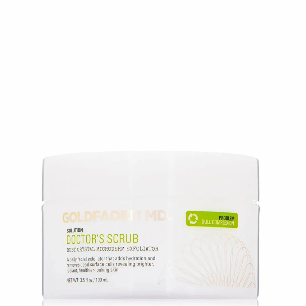 Goldfaden MD Doctor's Scrub Ruby Crystal Microderm Exfoliator Afbeelding 1