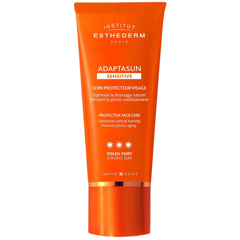 Institut Esthederm Adaptasun Sensitive Skin Face Cream Strong Sun 50ml Afbeelding 1