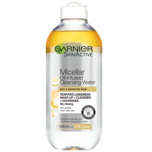 Garnier met Miccelair Water Geïnfuseerde Gezichtsreiniger en Make-up-remover 400 ml - Option Oil - Infused