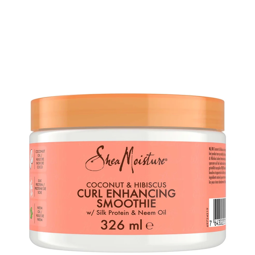 Shea Moisture Kokosnoot en Hibiscus Krulversterker Smoothie 326ml Afbeelding 1