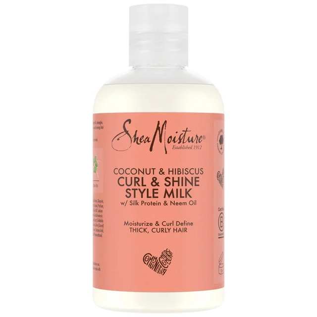 Shea Moisture Kokosnoot en Hibiscus Curl en Style Milk 254ml