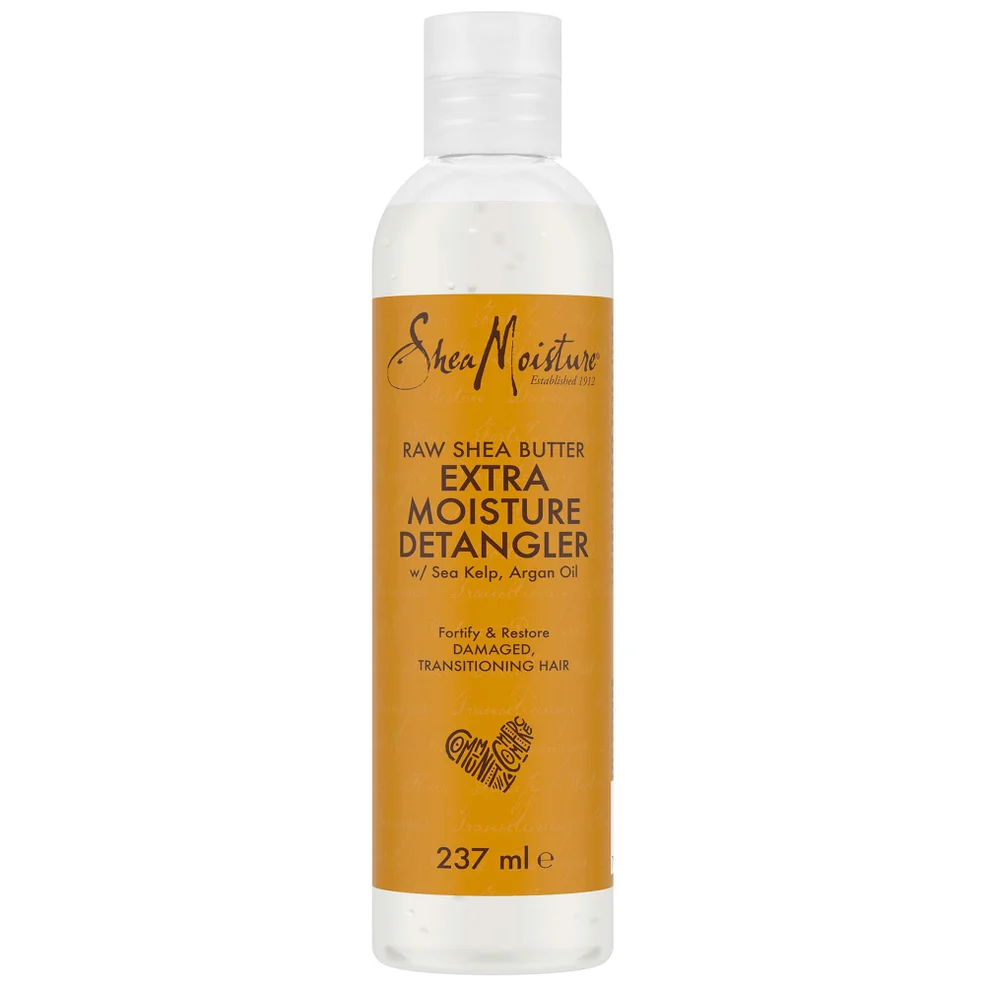 Shea Moisture Raw Sheaboter Extra Moisture Ontklitter 236ml Afbeelding 1