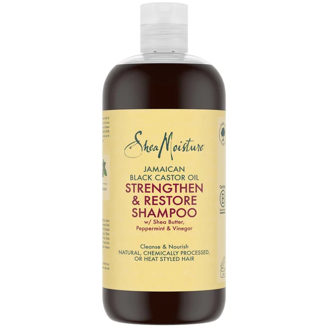 Shea Moisture Jamaican Black Castor Olie Strengthen en Restore Shampoo 473ml