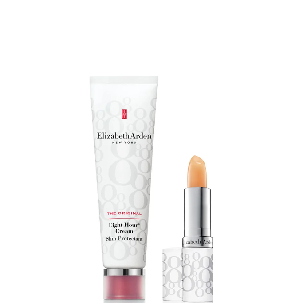 Elizabeth Arden Eight Hour Cream Skin Protectant & Lip Stick SPF 15 Set Afbeelding 1