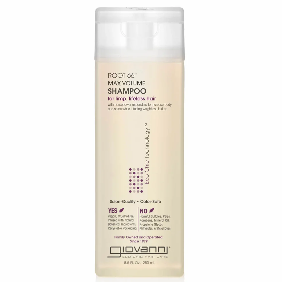 Giovanni Root 66 Max Volume Shampoo 250ml Afbeelding 1