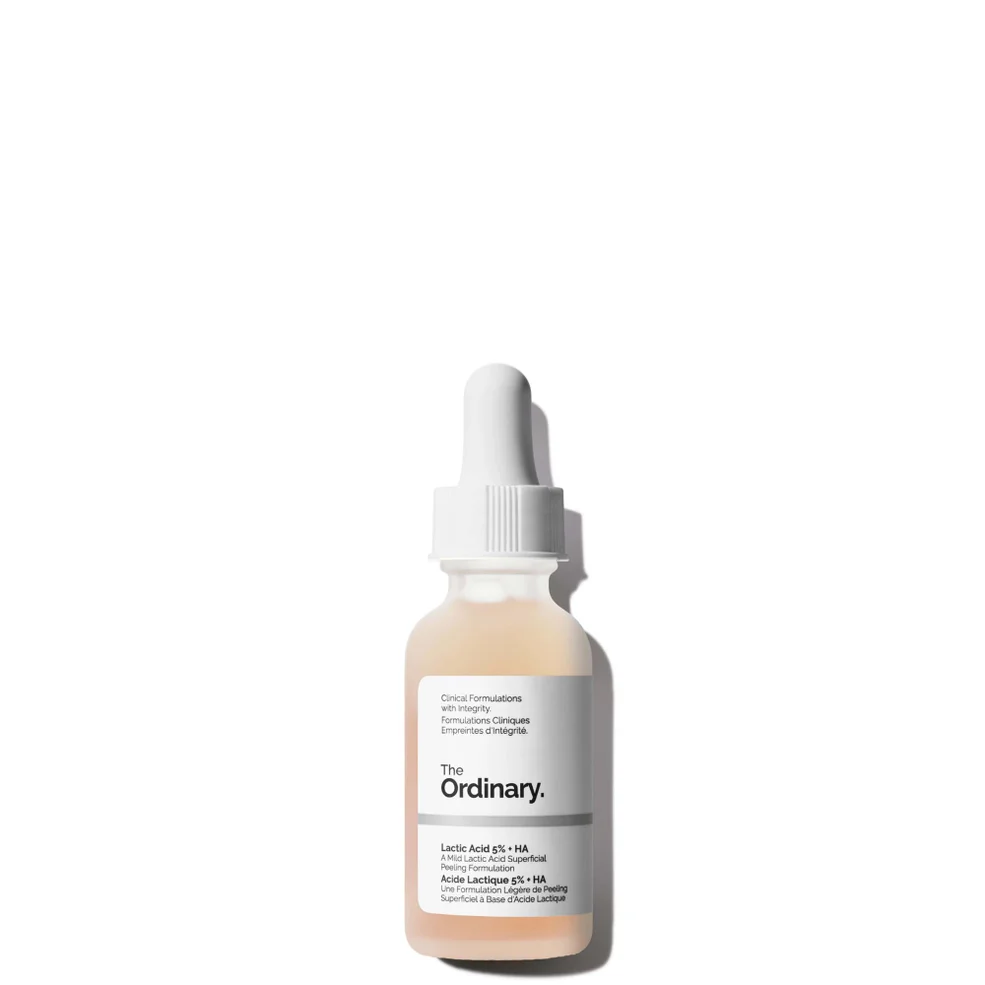 The Ordinary Lactic Acid 5% + HA 2% Formule voor Oppervlakkige Peeling 30 ml Afbeelding 1