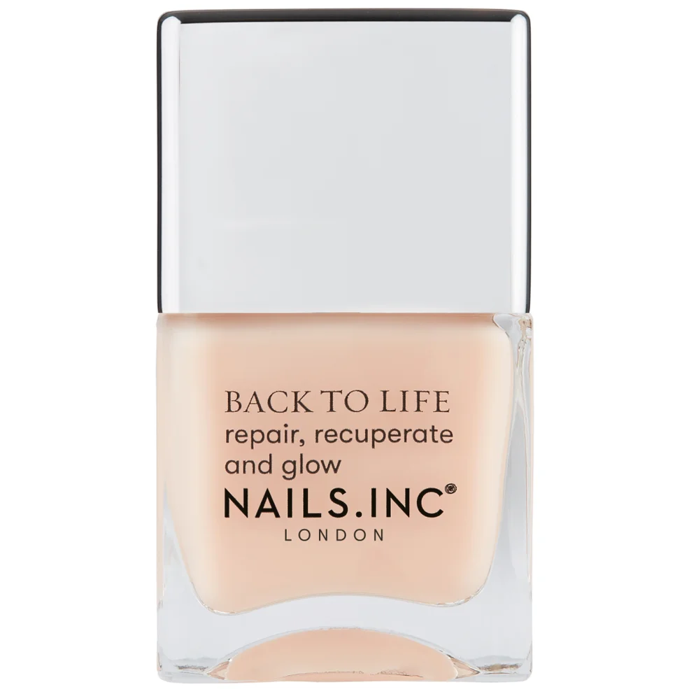 nails inc. Back to Life Recovery Treatment and Base Coat 14ml Afbeelding 1