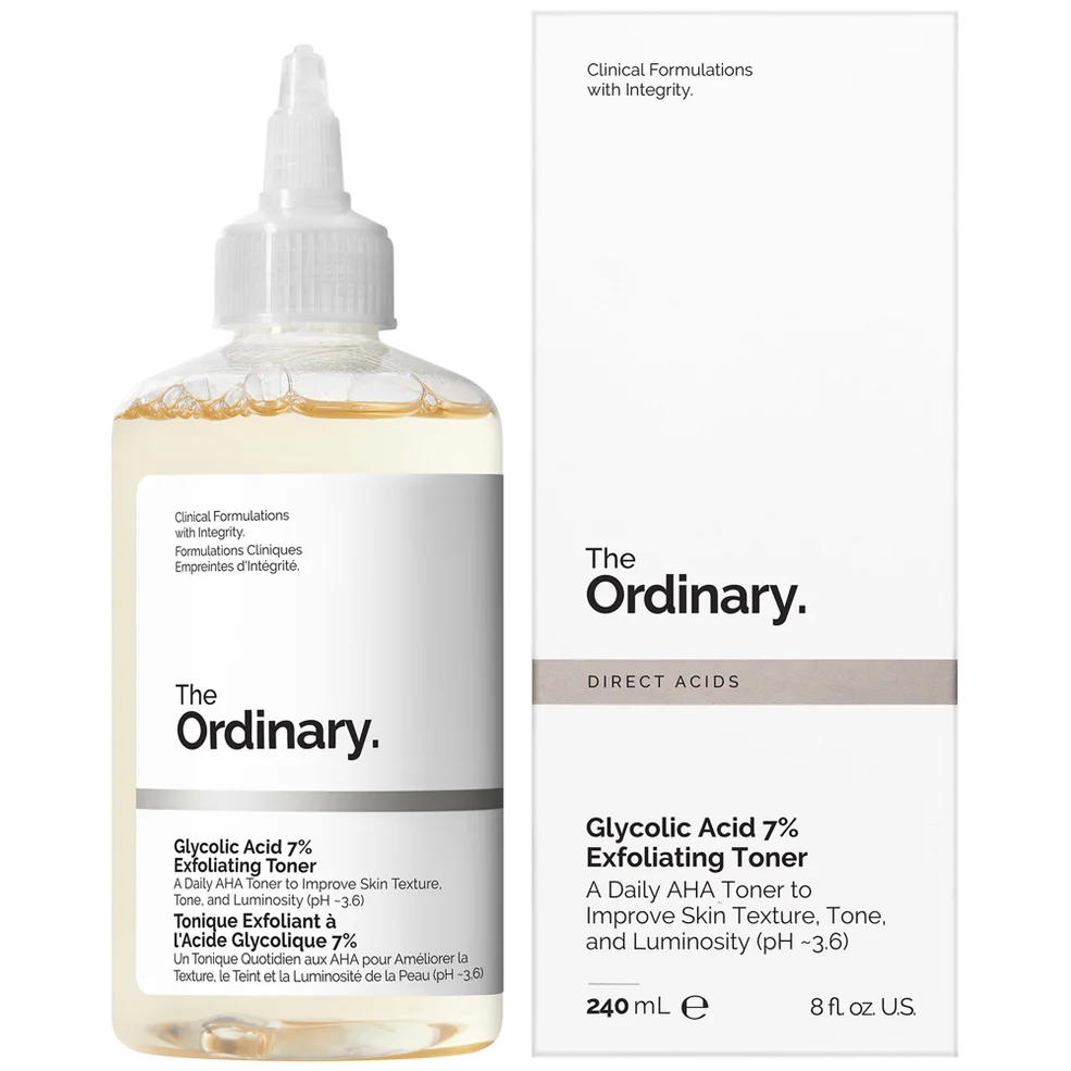 The Ordinary Glycolic Acid 7% Exfoliërende Toner 240 ml Afbeelding 1