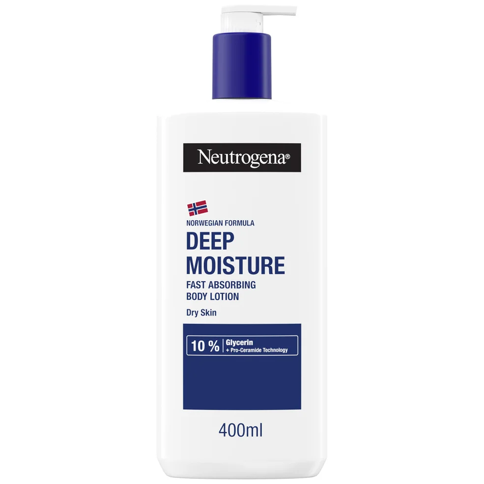 Neutrogena Norwegian Formula Deep Moisture Body Lotion for Dry Skin 400ml Afbeelding 1