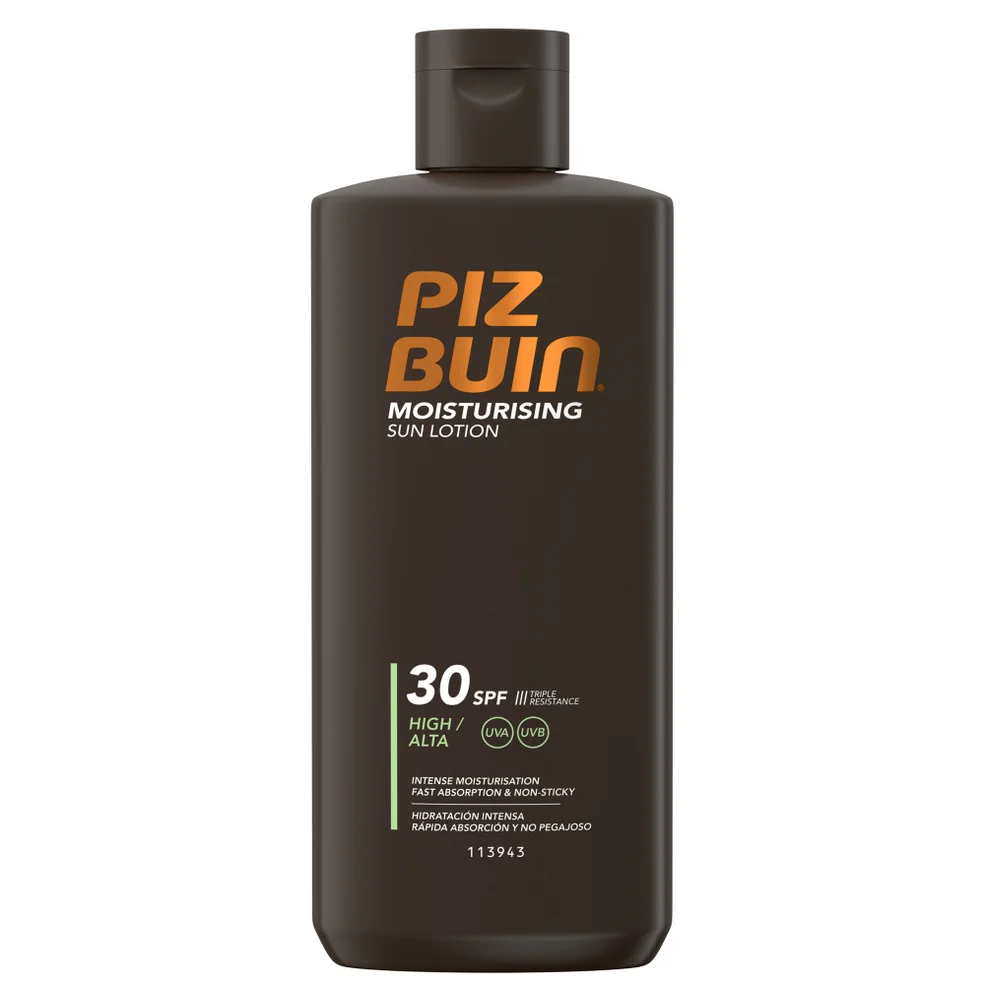Piz Buin Moisturising Sun Lotion - High SPF30 200ml Afbeelding 1