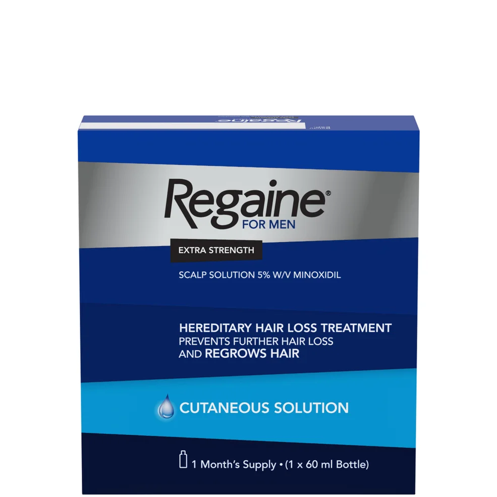 Regaine Men's Extra Strength Hair Loss and Hair Regrowth Solution 60ml Afbeelding 1