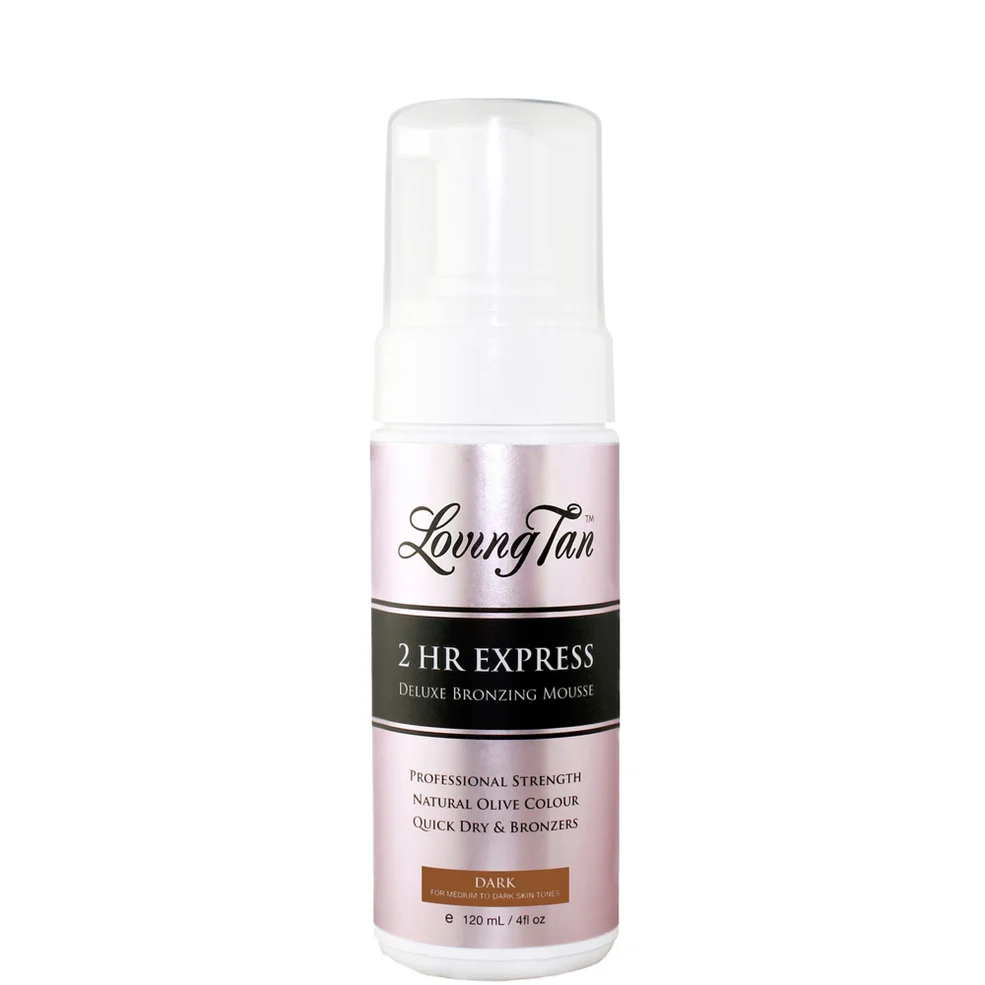 Loving Tan 2 HR Express Mousse 120ml - Dark Afbeelding 1