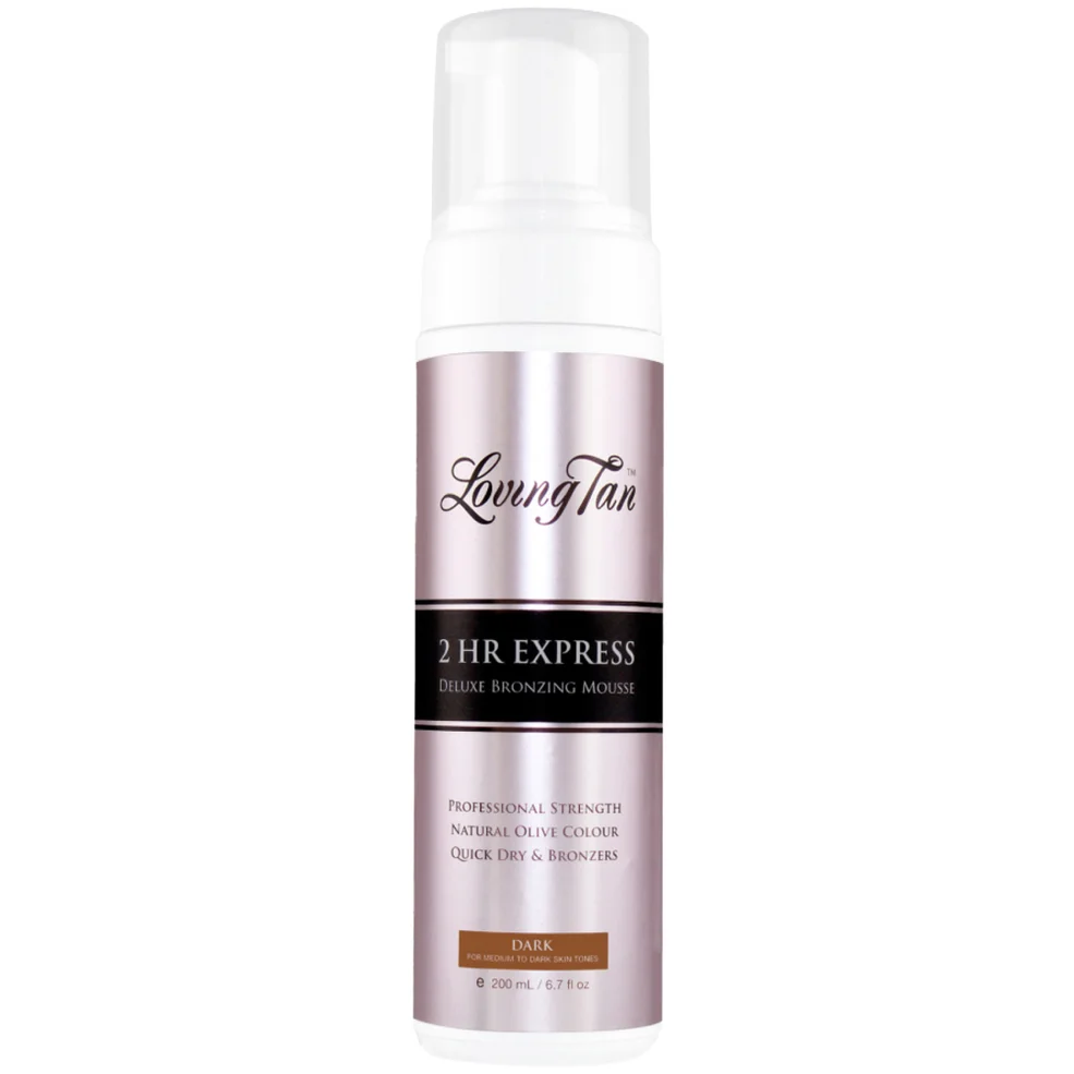 Loving Tan 2 HR Express Mousse 200ml - Dark Afbeelding 1
