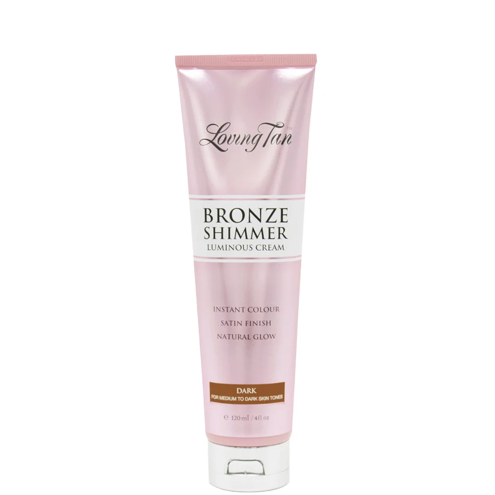 Loving Tan Bronze Shimmer Luminous Cream 120ml (Various Shades) Afbeelding 1