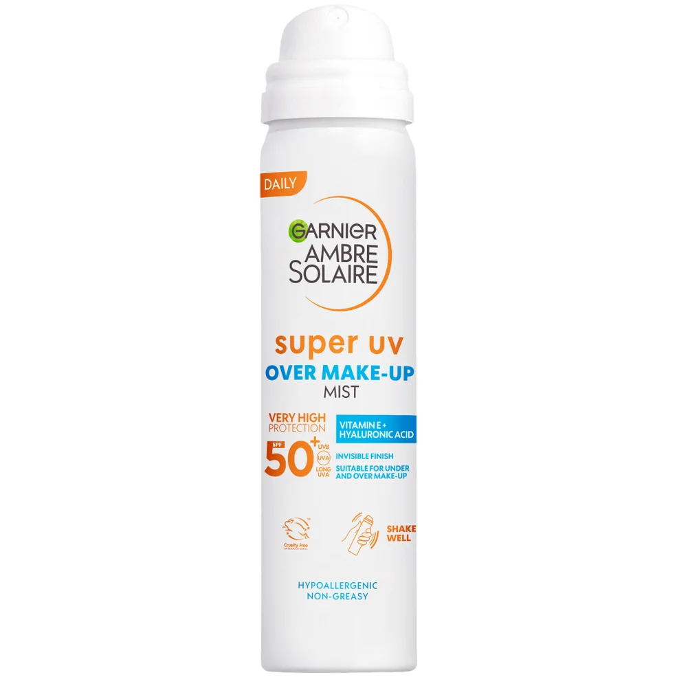 Garnier Ambre Solaire Over Make-up Super UV-beschermingsnevel SPF50 75 ml Afbeelding 1