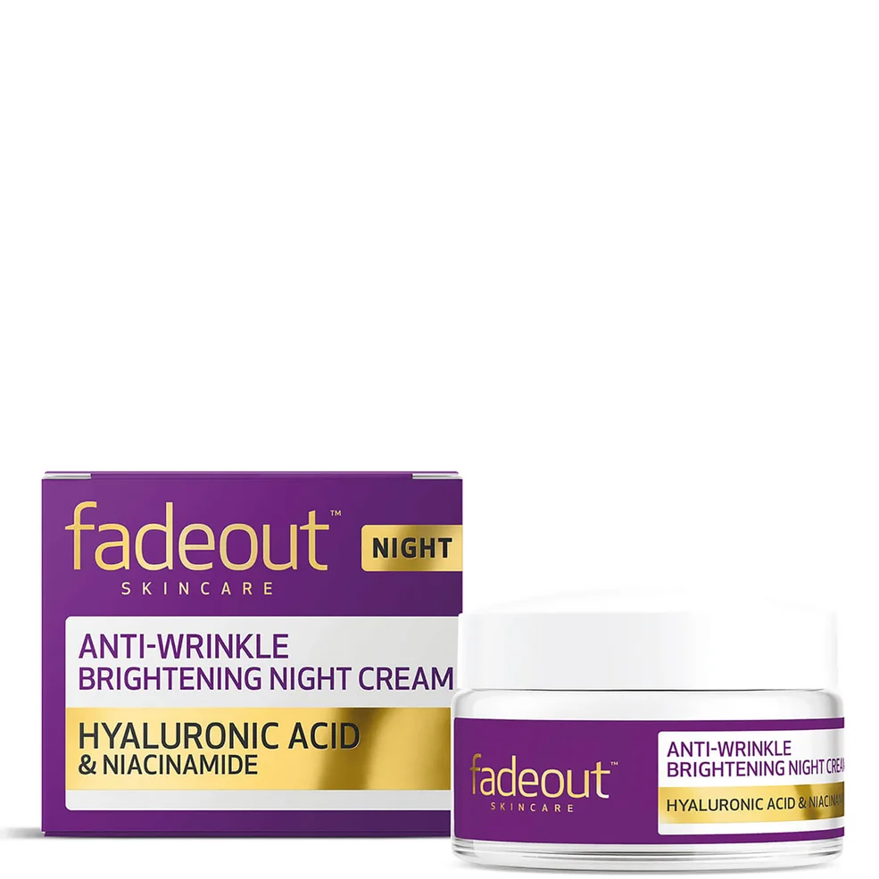 Fade Out Anti-Wrinkle Brightening Night Cream 50ml Afbeelding 1
