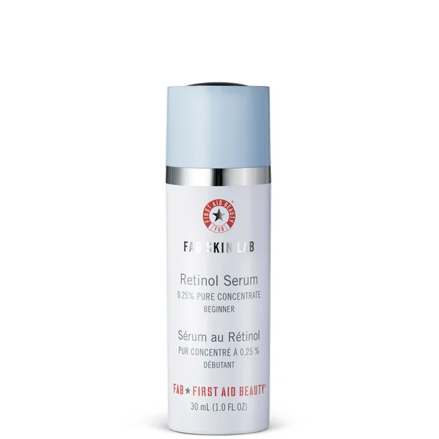 First Aid Beauty Skin Lab Retinol Serum 0,25% Puur Concentraat 30 ml (Gevoelig/Beginner)