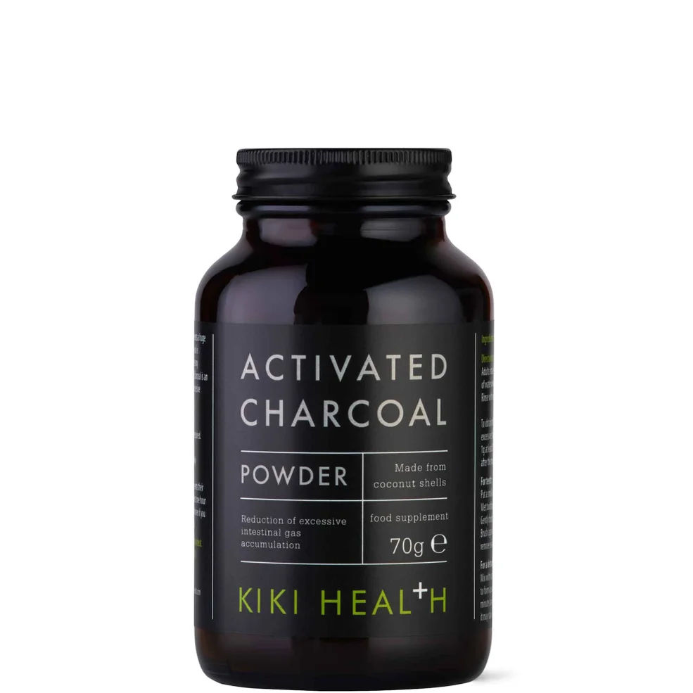 KIKI Health Activated Charcoal Powder 70g Afbeelding 1