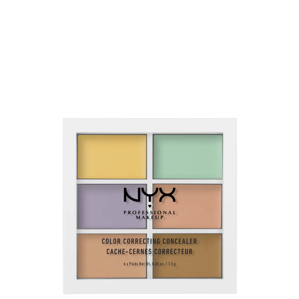 NYX Professional Makeup 3C Palet - Kleurcorrigerende Concealer Afbeelding 1