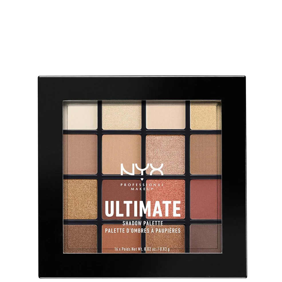 NYX Professional Makeup Ultimate Shadow Palette - Warm Neutrals Afbeelding 1
