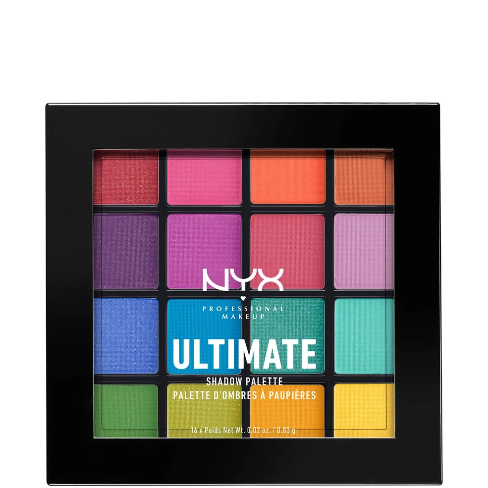 NYX Professional Makeup Ultimate Shadow Palette - Brights Afbeelding 1
