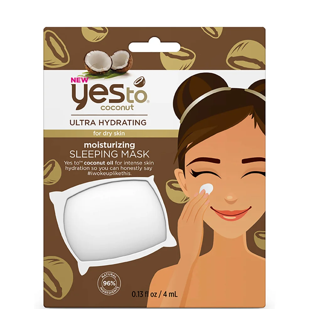 yes to Coconuts Moisturizing Sleeping Mask 4ml Afbeelding 1
