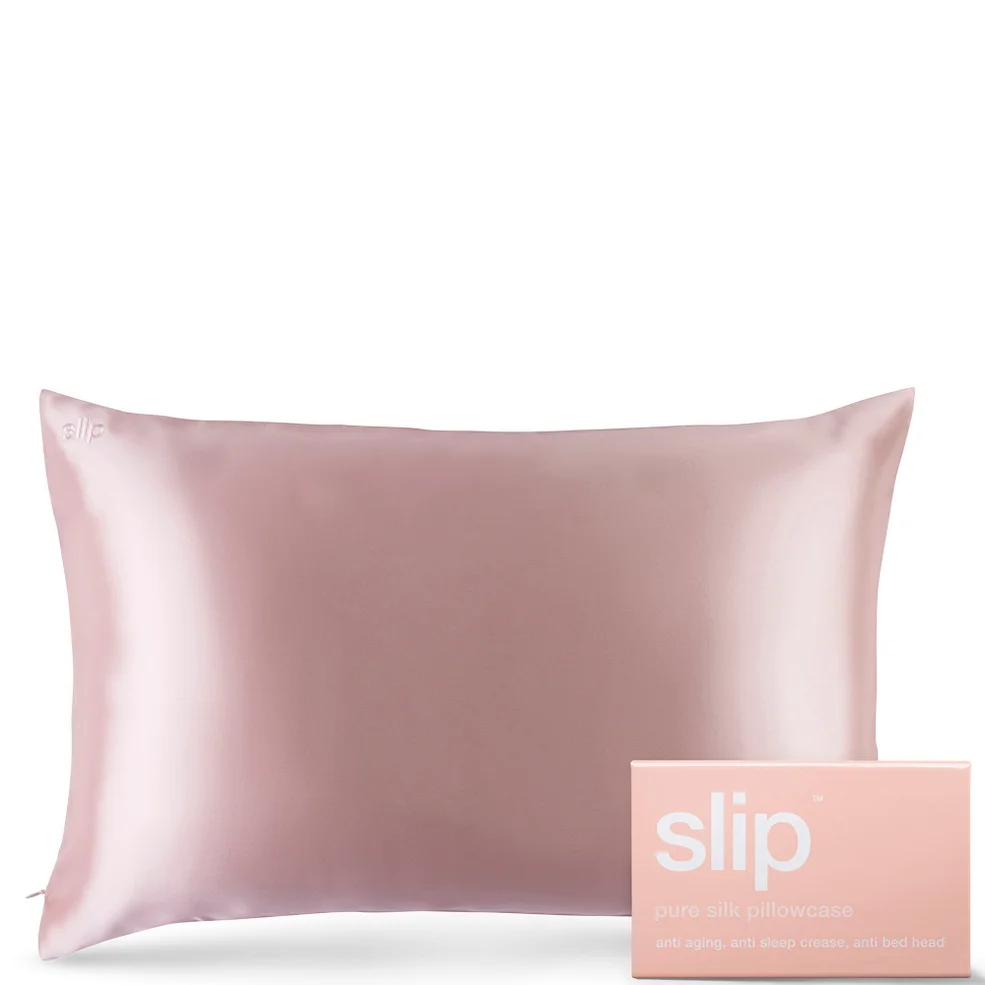 Slip Silk Pillowcase - Queen - Pink Afbeelding 1