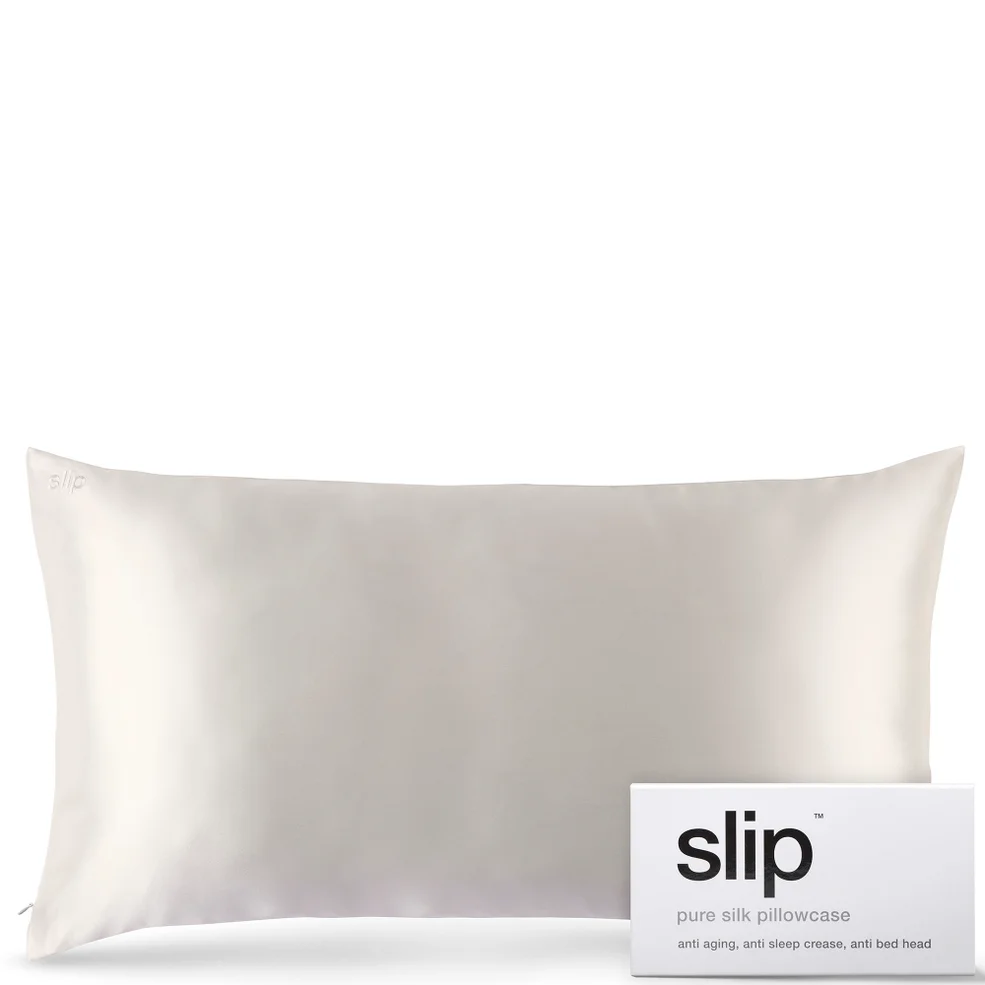 Slip Silk Pillowcase King - White Afbeelding 1