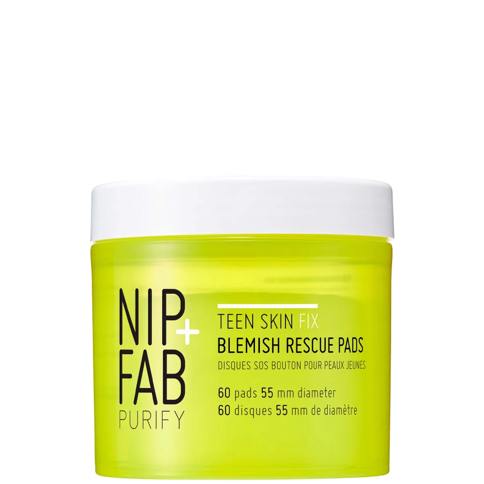 NIP+FAB Teen Skin Fix Breakout Rescue Pads 80ml Afbeelding 1