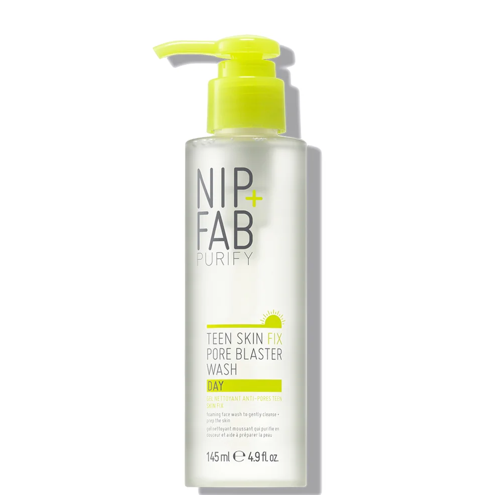 NIP+FAB Teen Skin Fix Pore Blaster Day Wash 145ml Afbeelding 1