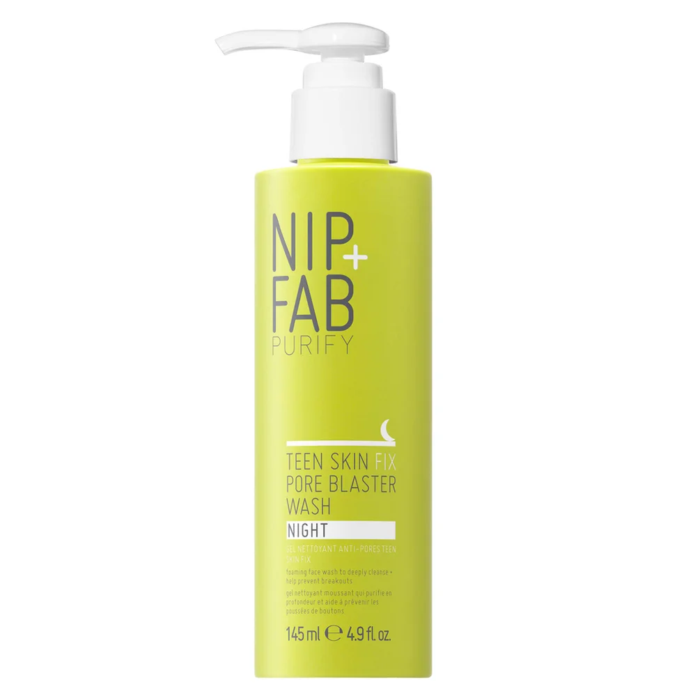 NIP+FAB Teen Skin Fix Pore Blaster Night Wash 145ml Afbeelding 1