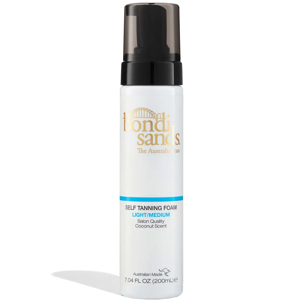 Bondi Sands Self Tanning Foam 200ml - Light/Medium Afbeelding 1