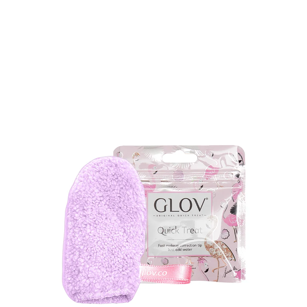 GLOV® Water-Only Quick Treat Makeup Correction Mitten - Very Berry Afbeelding 1