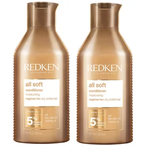 Redken All Soft Conditioner Duo (2 x 250ml) - Size 2 x 250ml