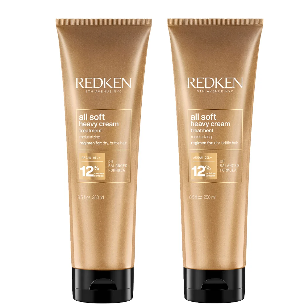 Redken All Soft Heavy Cream Duo (2 x 250ml) Afbeelding 1