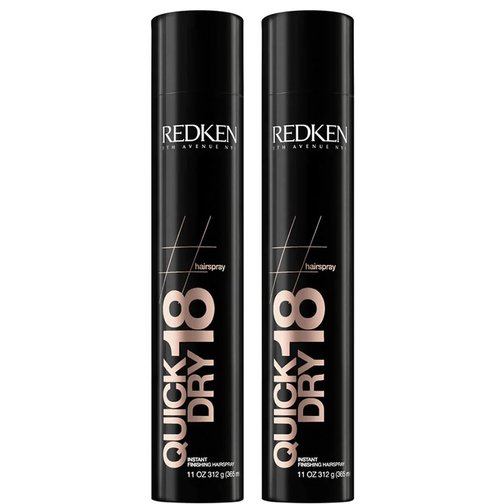 Redken Quick Dry 18 Instant Finishing Hairspray Duo Afbeelding 1