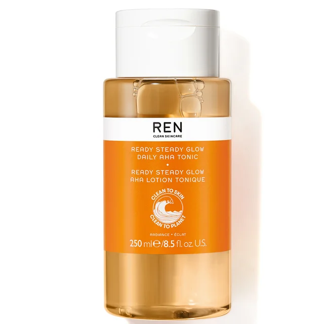 REN Clean Skincare Ready Steady Glow Dagelijkse AHA Tonic 250 ml