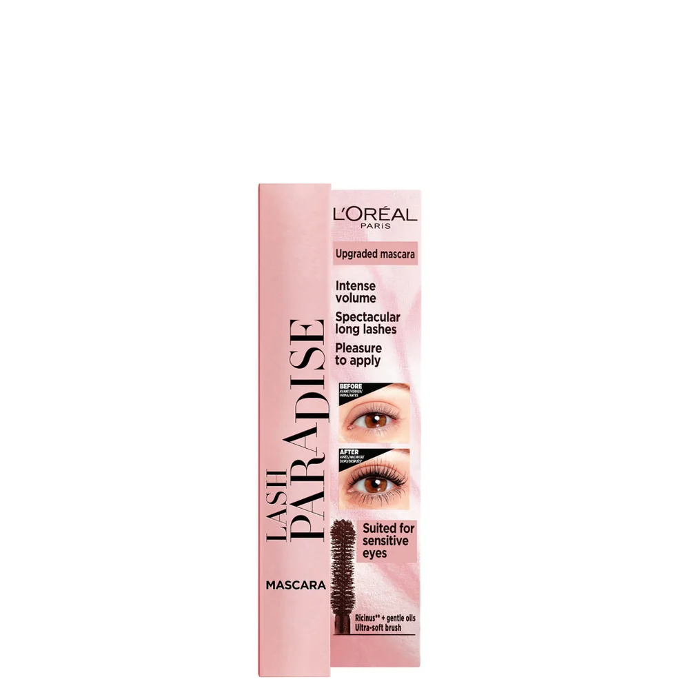 L’Oréal Castorolie-Enriched Paradise Volumegevende Mascara - Zwart 6,4 ml Afbeelding 1