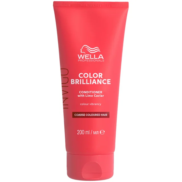 Wella Professionals Invigo Color Brilliance Vibrant Color Conditioner voor Stug Haar 200 ml