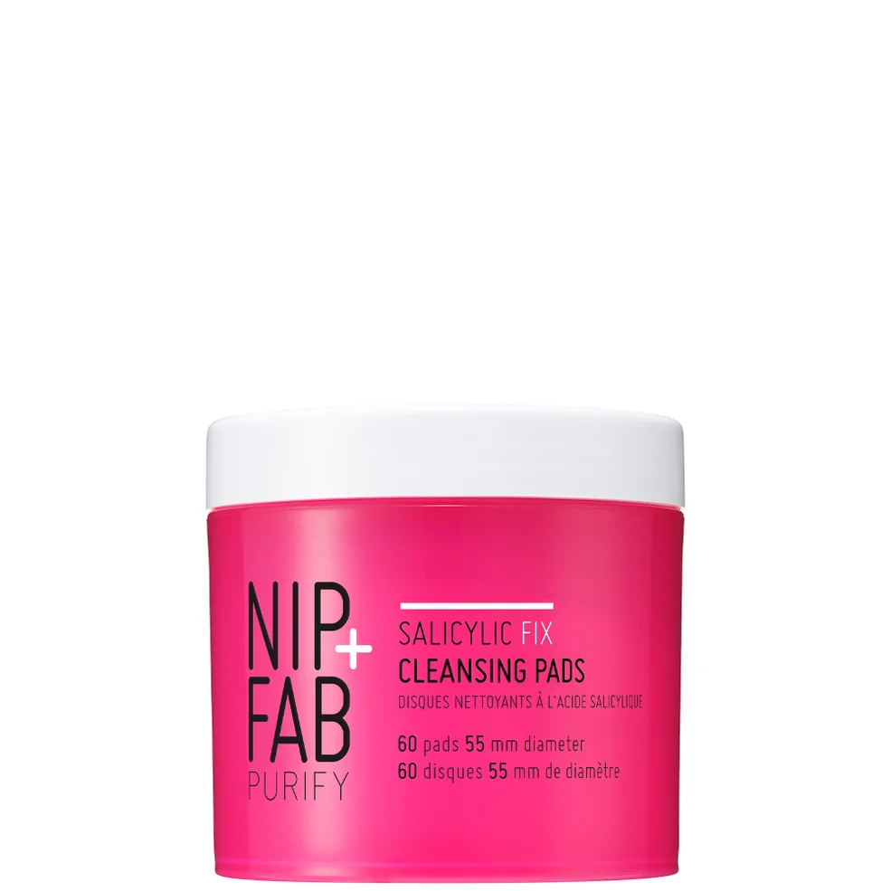 NIP+FAB Teen Skin Fix Salicylic Acid Night Pads 80ml Afbeelding 1