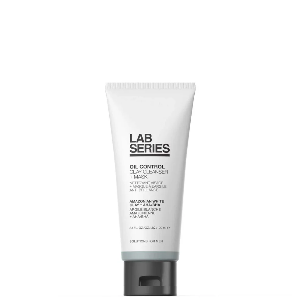 Lab Series Skincare for Men Oil Control Clay Cleanser and Mask 100ml Afbeelding 1