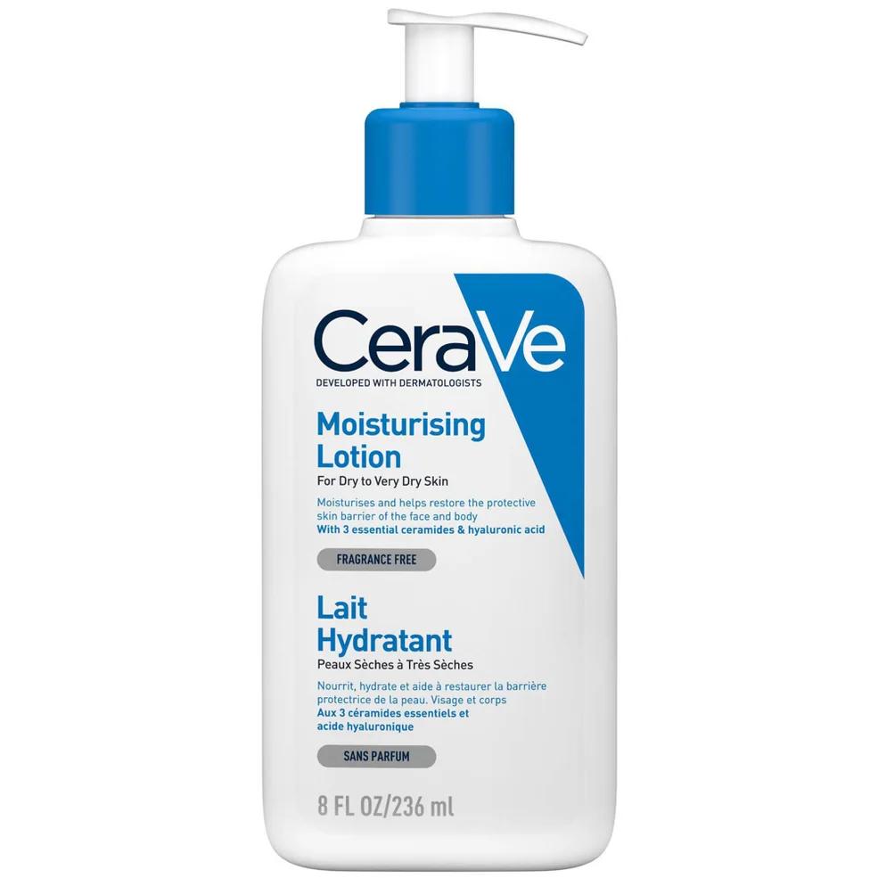 CeraVe Hydraterende Lotion met Ceramides voor Droge tot Zeer Droge Huid 236 ml Afbeelding 1