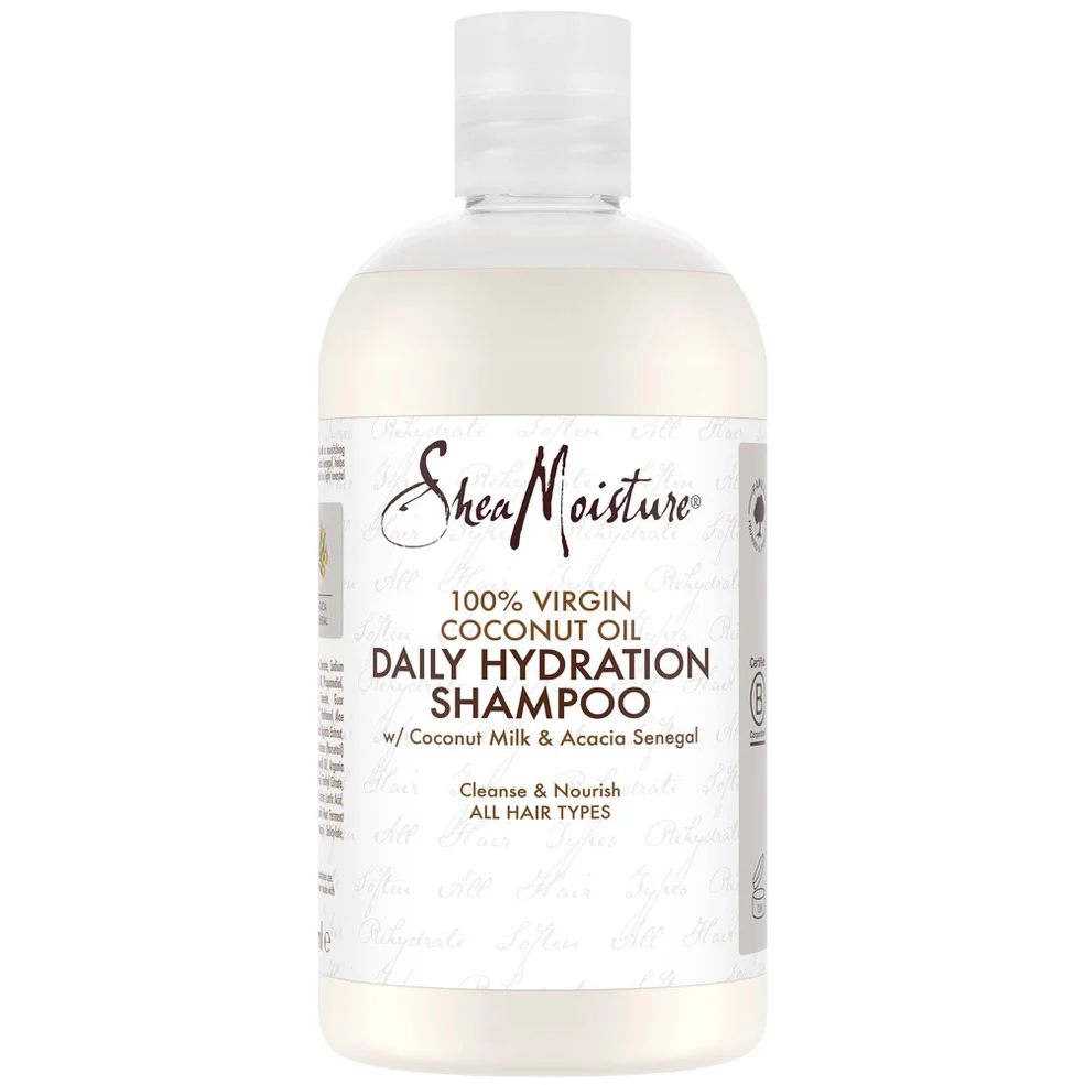 Shea Moisture 100% Virgin Coconut Oil Daily Hydration Shampoo 384ml Afbeelding 1
