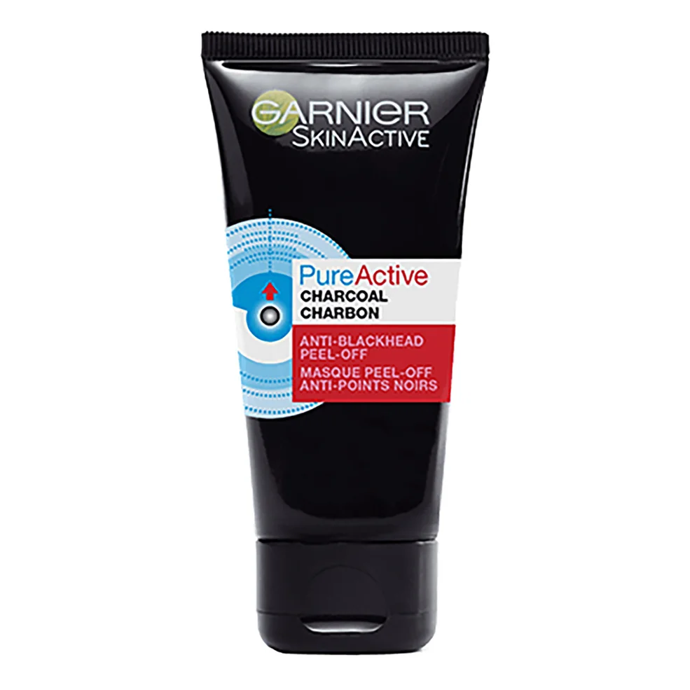 Garnier Pure Active Anti-mee-eter Houtskool Peel-off Masker Afbeelding 1