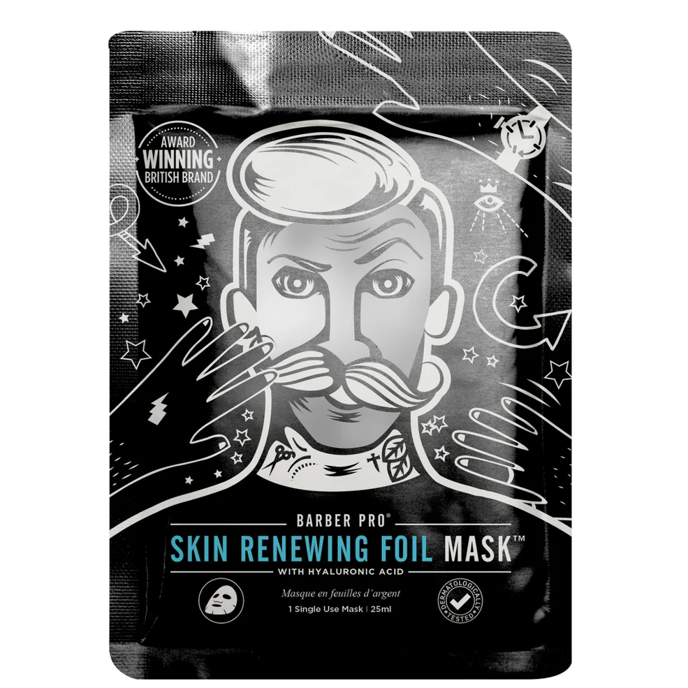 BARBER PRO Skin Renewing Foil Mask 30g Afbeelding 1