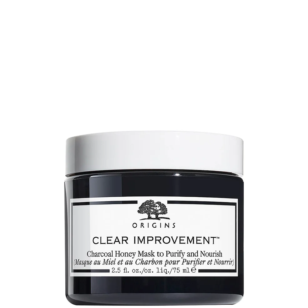 Origins Clear Improvement Charcoal Honey Mask to Purify and Nourish 75ml Afbeelding 1