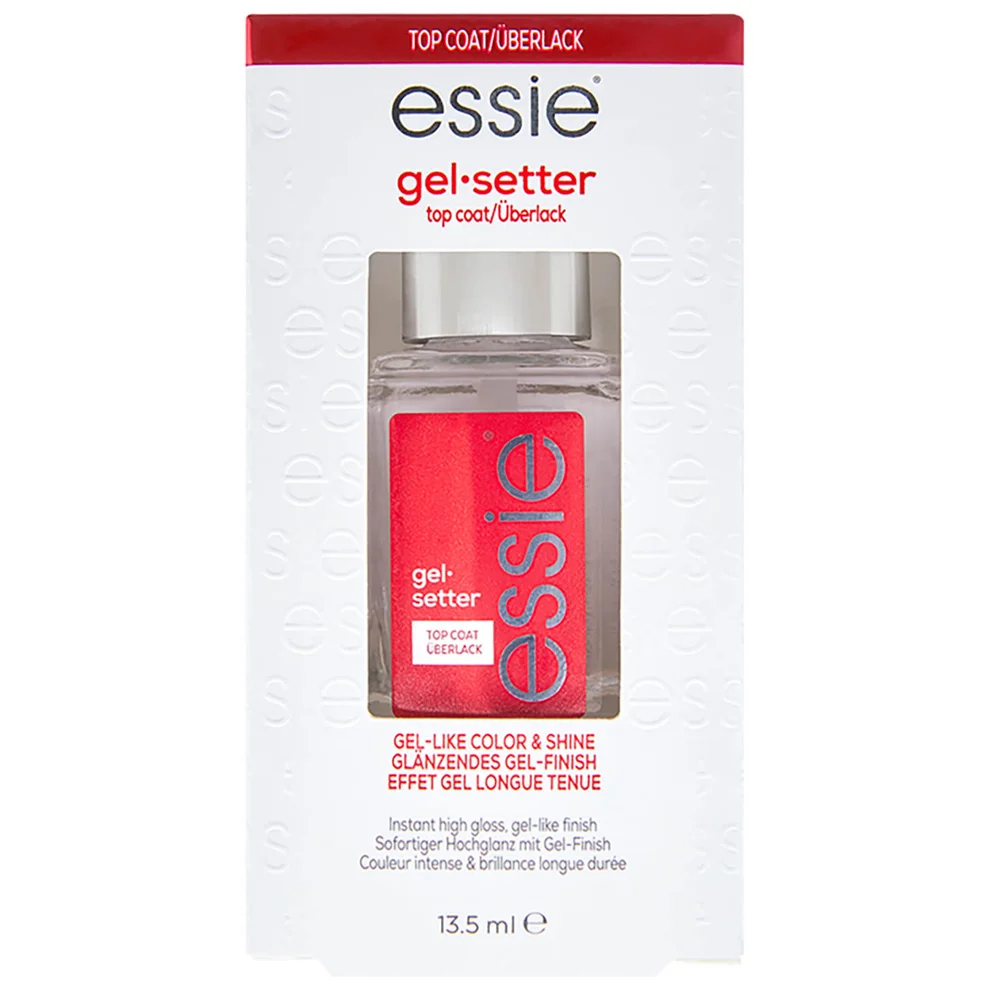 essie Nail Care Gel Setter Nail Polish Top Coat Afbeelding 1