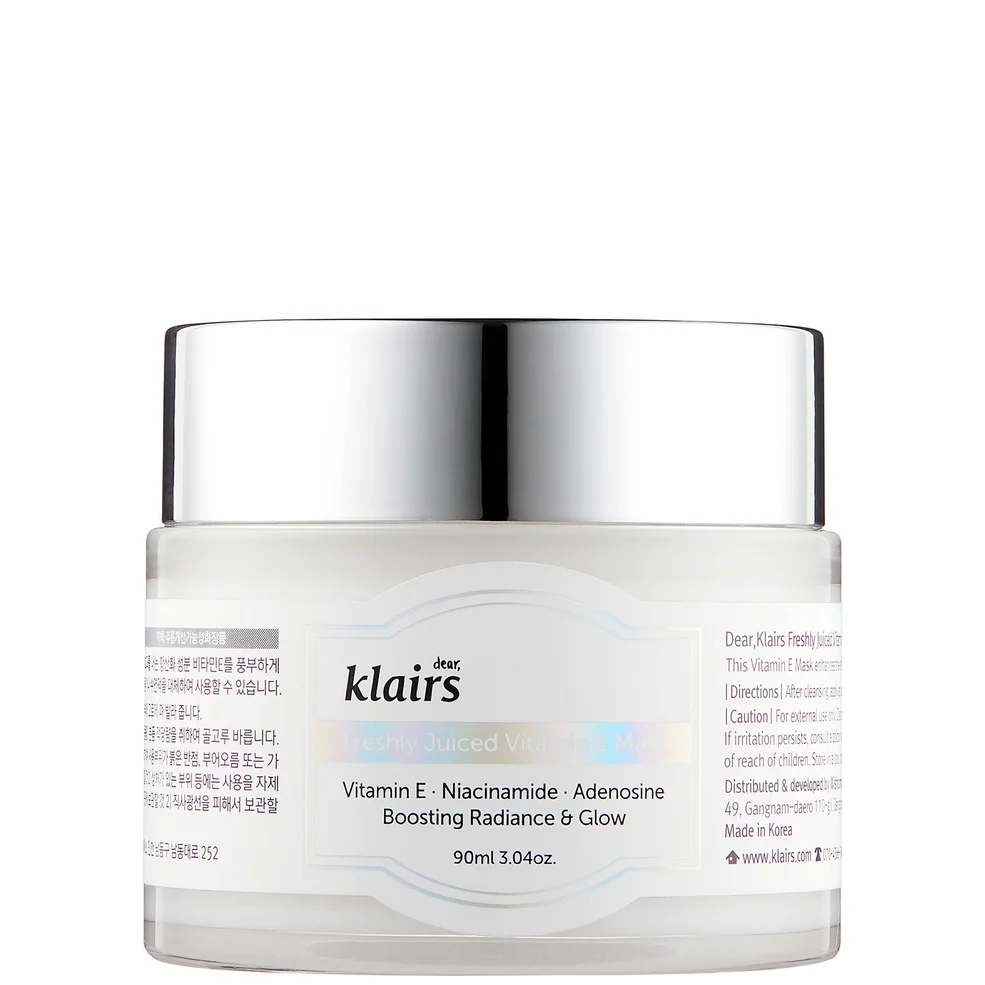 Dear, Klairs Freshly Juiced Vitamin E Mask 90ml Afbeelding 1