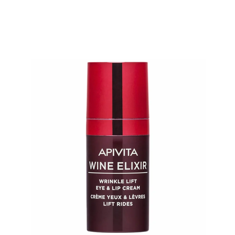 APIVITA Wine Elixir Wrinkle Lift Eye & Lip Cream 15ml Afbeelding 1